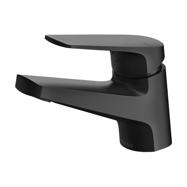 Phoenix Ivy MKII Fixed Basin Mixer Lead Free 6 Star Matte Black