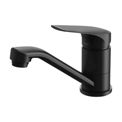 Phoenix Ivy MKII Swivel Basin Mixer Matte Black Lead Free