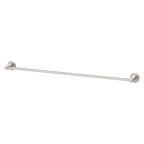 Nostalgia Single Towel Rail 760mm Brushed Nickel