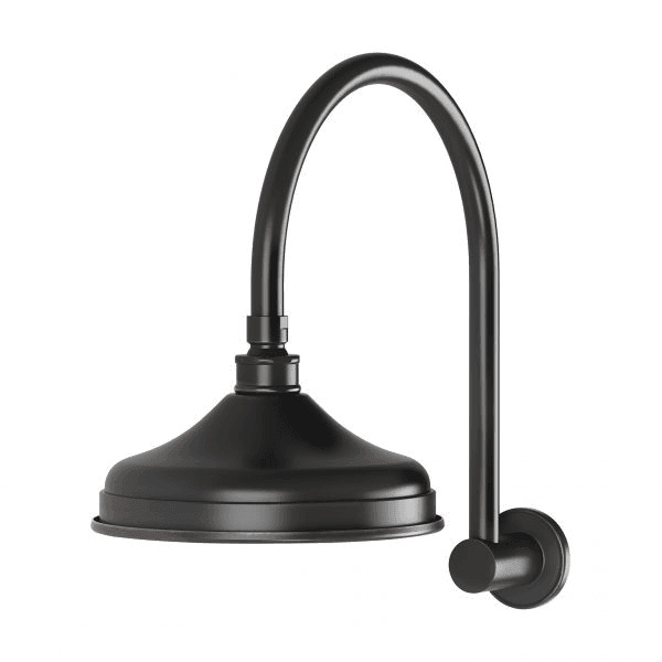 Phoenix Nostalgia Vintage Shower Arm & Rose Antique Black
