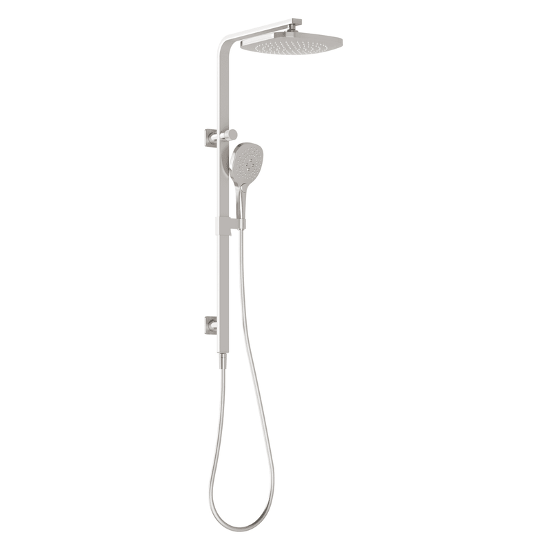 Nuage Twin Shower Brushed Nickel