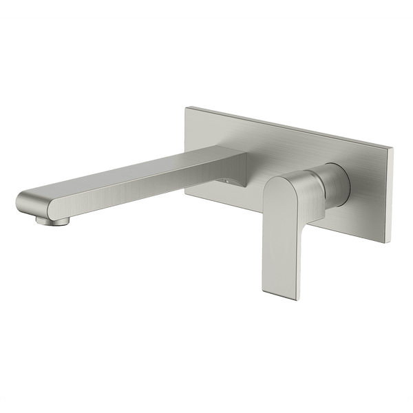 Gareth Ashton Park Avenue Wall Basin Set Brushed Nickel