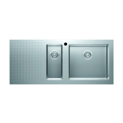 Barazza Select 120 One And One Third Bowl With Drainer Right Hand Bowl Stainless Steel