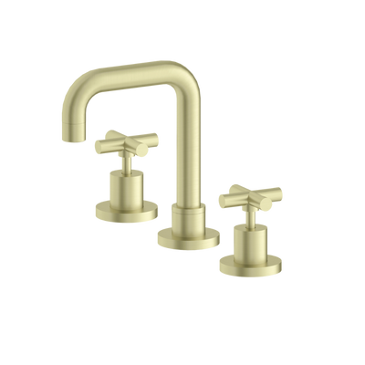 X Plus Basin Set Brushed Gold