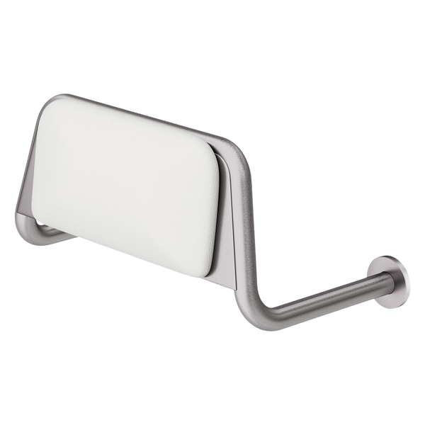 Fienza Care Back Rest with Cushion Plate Stainless Steel