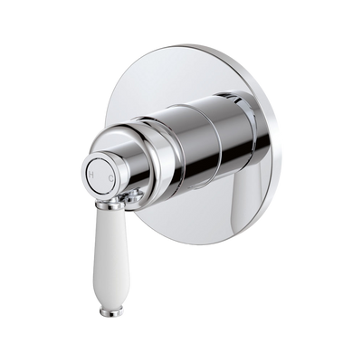 Fienza Eleanor Wall Mixer with Ceramic Handle Polished Chrome Lead Free