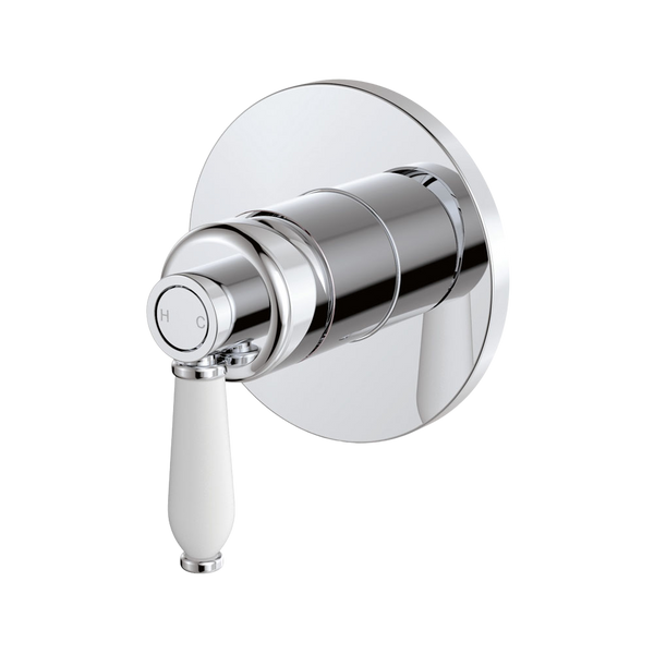 Fienza Eleanor Wall Mixer with Ceramic Handle Polished Chrome Lead Free