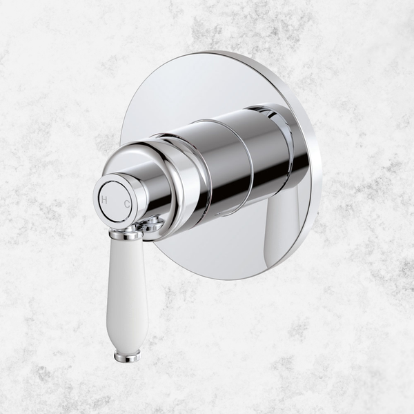 Fienza Eleanor Wall Mixer with Ceramic Handle Polished Chrome Lead Free