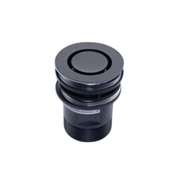 Art Australia 40mm Bath Pop Down with Overflow Waste Gunmetal Grey