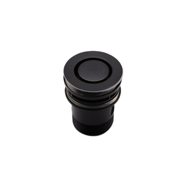 Art Australia 40mm Bath Pop Down Waste with Overflow Matte Black