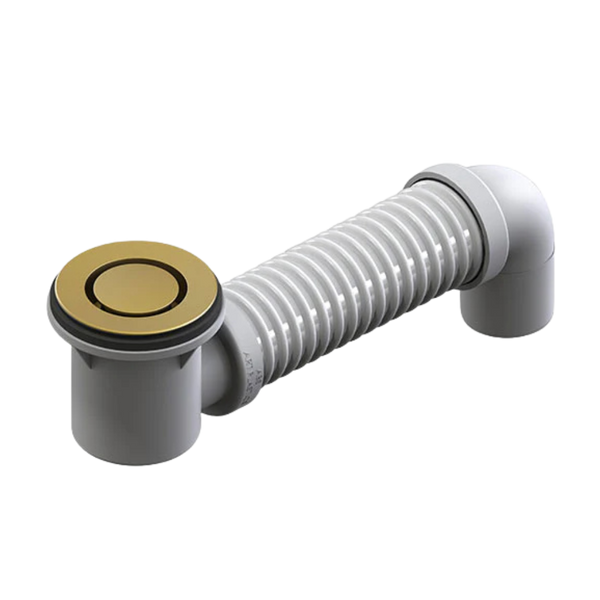 Art Australia 40mm Bath Pop Down with Connector Gold