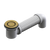 Art Australia 40mm Bath Pop Down with Connector Polished Brushed Gold