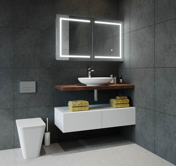 Remer Vera LED Shaving Cabinet 900mm