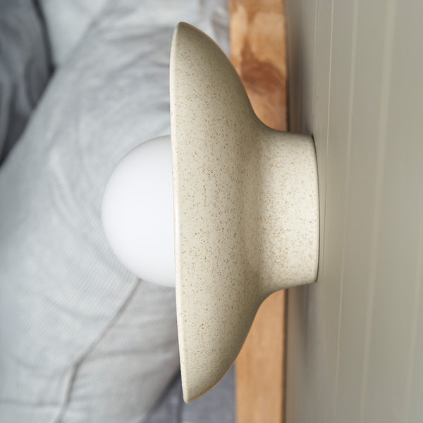 Robert Gordon Dish Wall Sconce Poppyseed