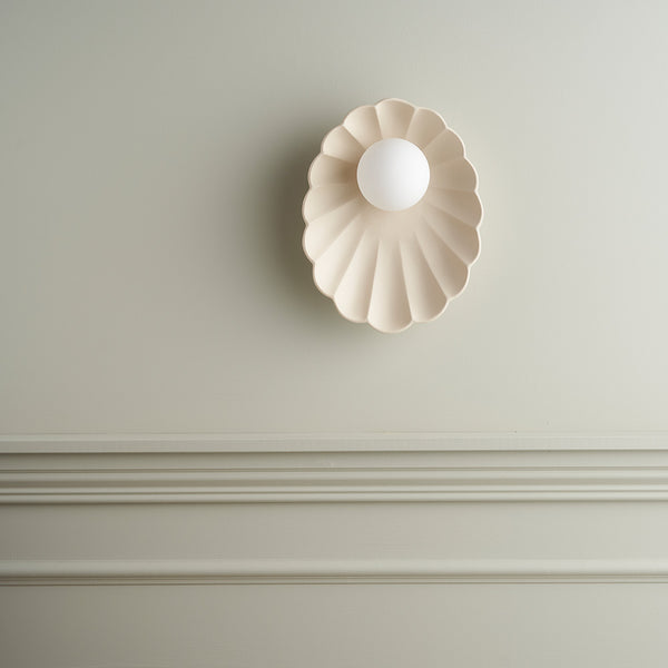Robert Gordon Oyster Wall Sconce Bone