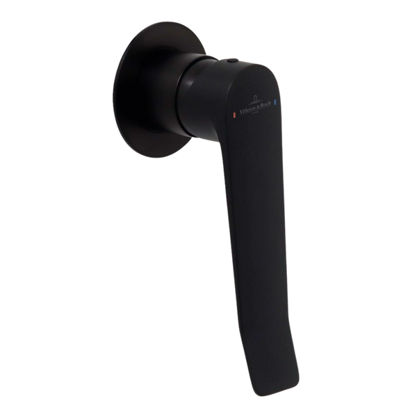 Villeroy & Boch O.Novo Style ViCare Shower Mixer Matte Black (Trim Kit Only)