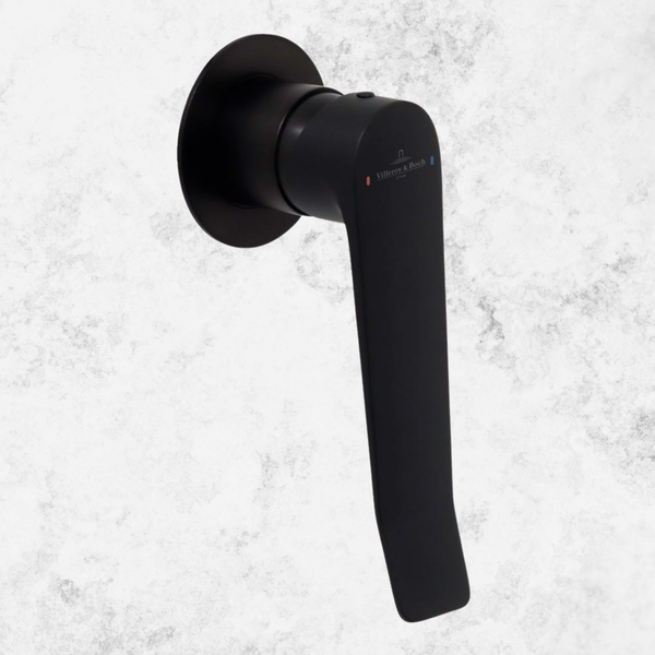 Villeroy & Boch O.Novo Style ViCare Shower Mixer Matte Black (Trim Kit Only)