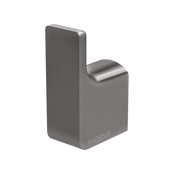 Phoenix Gloss Robe Hook Brushed Carbon