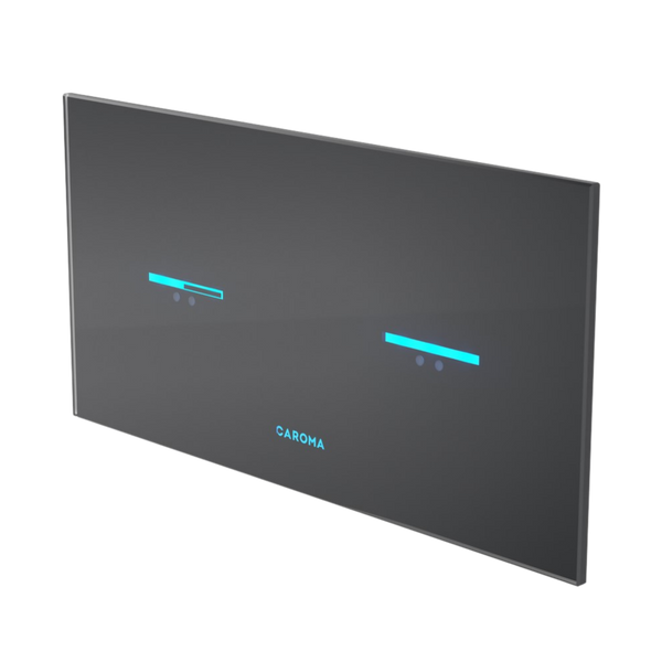 Caroma Smart Command Invisi II Front Panel Only Black