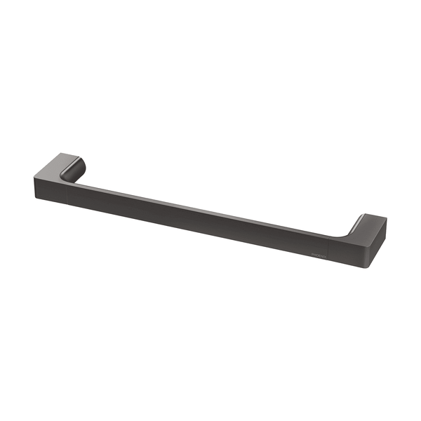 Phoenix Gloss Hand Towel Rail Brushed Carbon