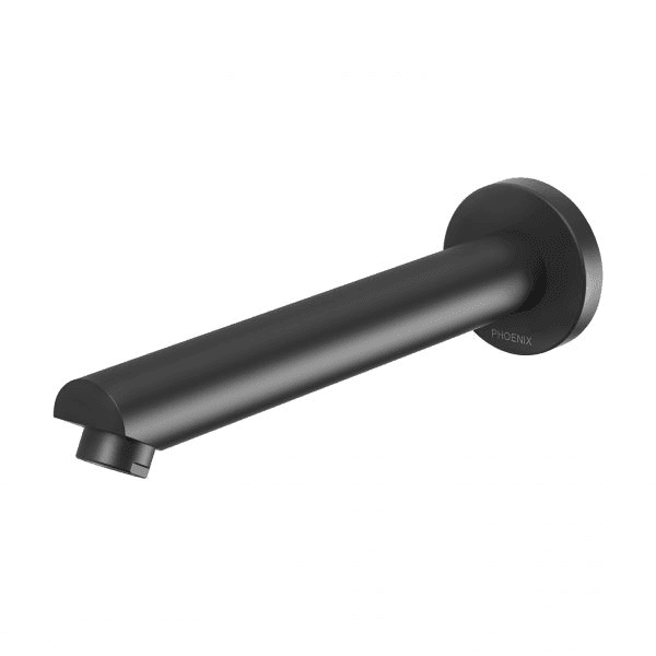 Phoenix Pina Wall Bath / Basin Outlet 180mm Matte Black