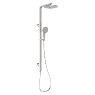 Phoenix NX Quil Twin Shower Brushed Nickel