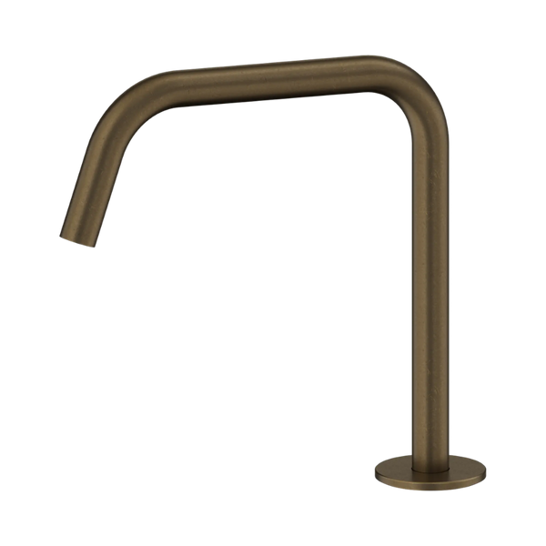 Nero Serenity Bath/Kitchen Edge Spout II Tumbled Antique Brass