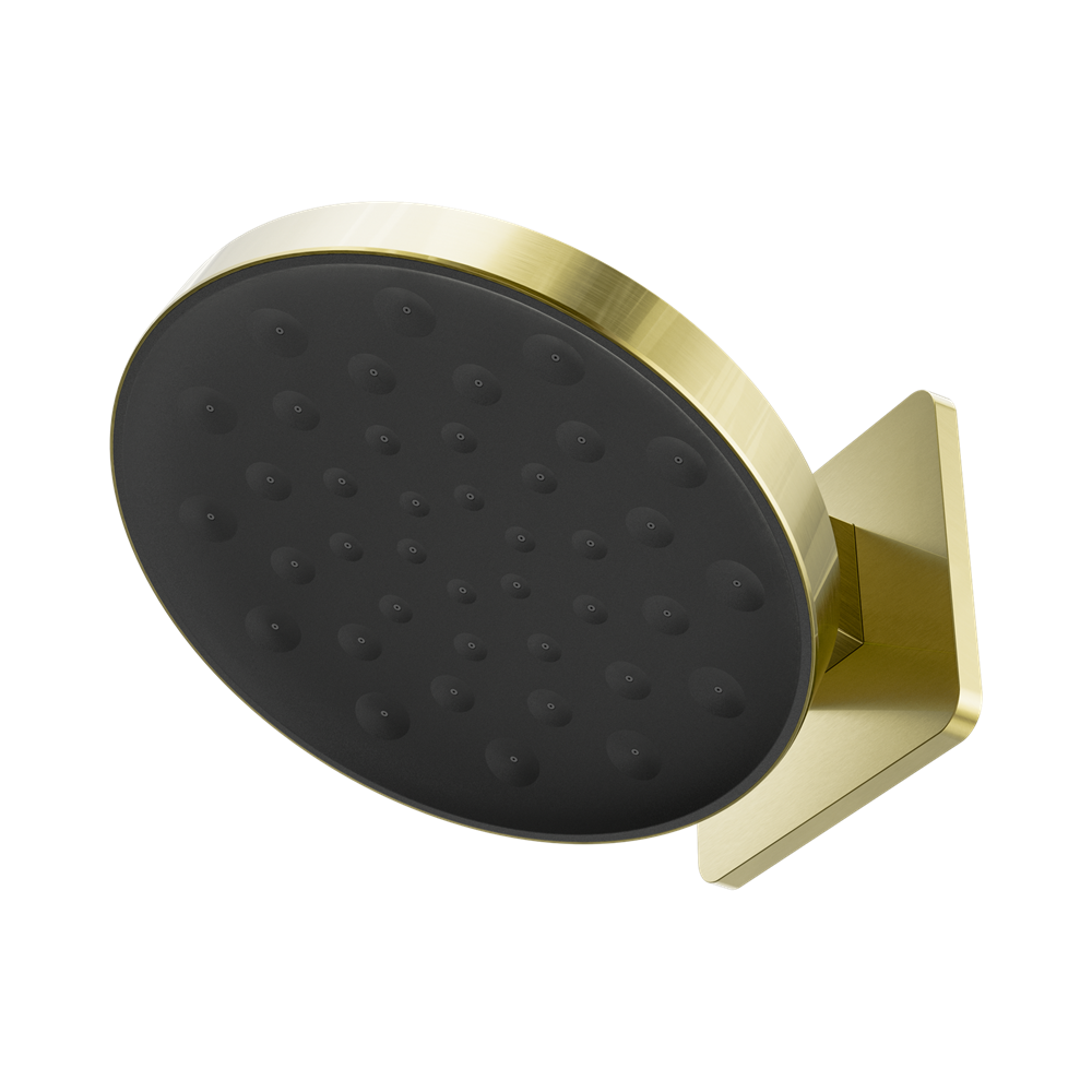 Product TypeShower Head ColourBrushed Gold MaterialABS WELS Rating3 Stars WELS Registration NoS18484