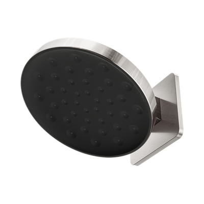Nero Serenity Wall Shower Head Brushed Nickel