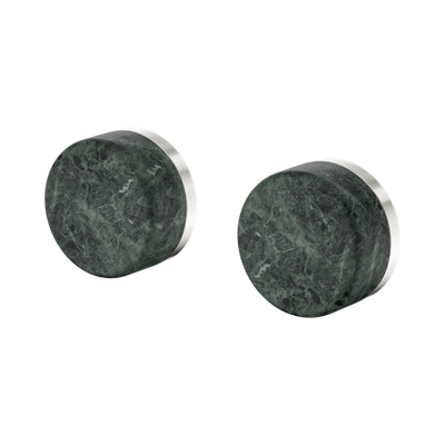 Nero Serenity Wall Top Assembly With Verde Alpi Handle Brushed Nickel