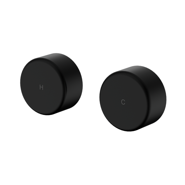 Nero Serenity Wall Top Assembly With Metal Handle Matte Black