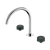 Nero Serenity Bath/Kitchen Set Arc Spout With Verde Alpi Handle Chrome