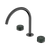 Nero Serenity Bath/Kitchen Set Arc Spout With Verde Alpi Handle Gunmetal
