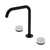 Nero Serenity Bath/Kitchen Set Edge Spout With Carrara Handle Matte Black