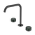 Nero Serenity Bath/Kitchen Set Edge Spout With Verde Alpi Handle Gunmetal