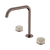 Nero Serenity Bath/Kitchen Set Edge Spout With Rome Travertine Handle Brushed Bronze