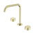 Nero Serenity Bath/Kitchen Set Edge Spout With Metal Handle Brushed Gold