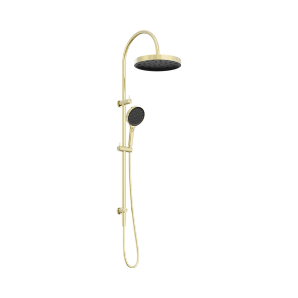 Nero Serenity Twin Shower Brushed Gold