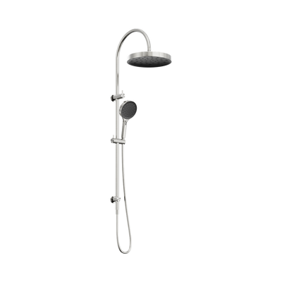 Nero Serenity Twin Shower Brushed Nickel