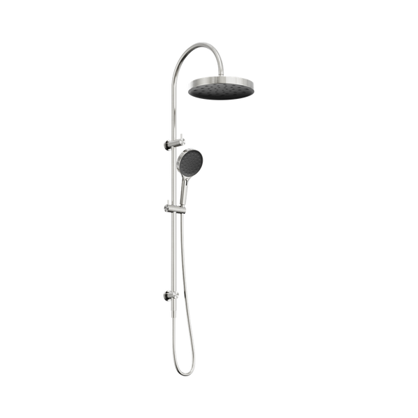 Nero Serenity Twin Shower Brushed Nickel
