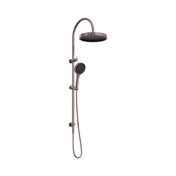 Nero Serenity Twin Shower Brushed Bronze