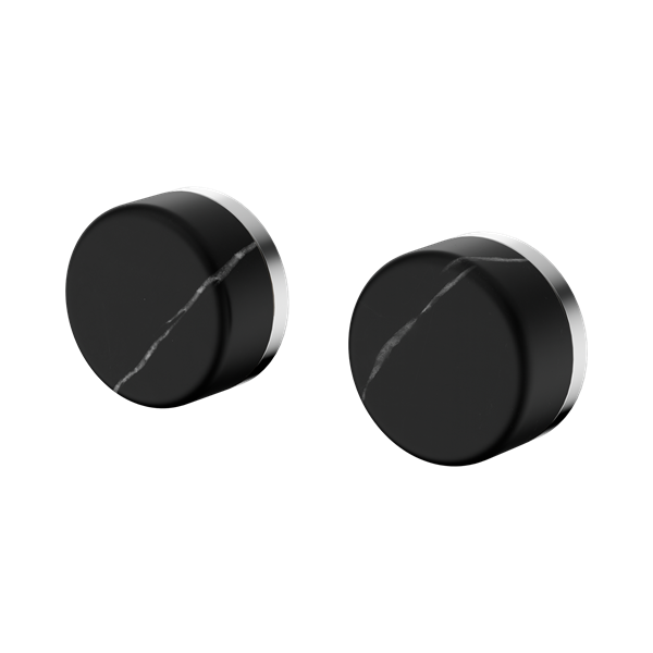 Nero Serenity Wall Top Assembly With Marquina Black Handle Chrome