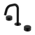 Nero Serenity Basin Set Edge Spout With Marquina Black Handle Matte Black