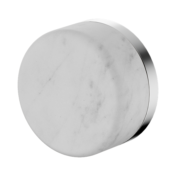 Nero Serenity Progressive Shower Mixer With Carrara Handle Chrome