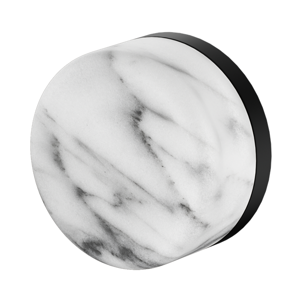 Nero Serenity Progressive Shower Mixer With Arabescato Corchia Handle Matte Black