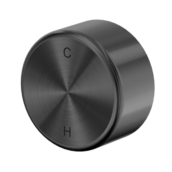 Nero Serenity Progressive Shower Mixer With Metal Handle Gunmetal