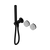 Nero Serenity Progressive Shower System With Carrara Handle And Slim Shower Matte Black