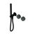 Nero Serenity Progressive Shower System With Verde Alpi Handle And Slim Shower Matte Black