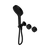 Nero Serenity Progressive Shower System With Metal Handle And Serenity Hand Shower Matte Black