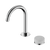 Nero Serenity Progressive Basin Mixer Arc Spout With Carrara Handle Chrome